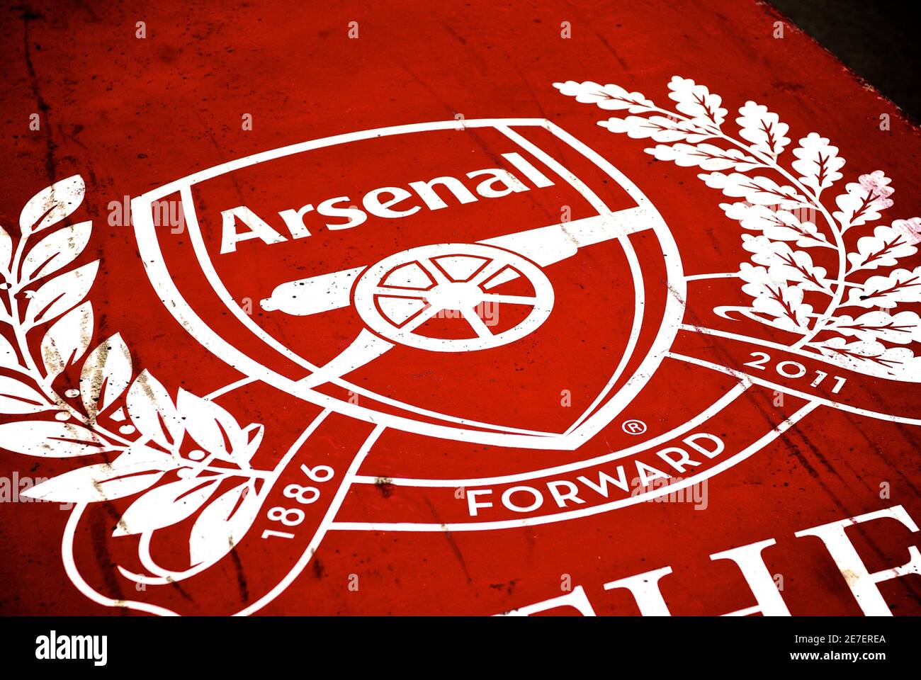 L'écusson Arsenal Banque D'Images