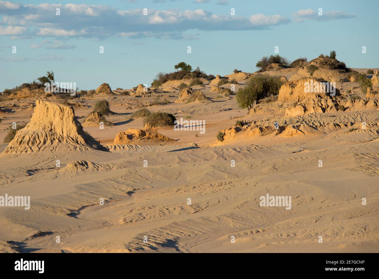 Scenes of Mungo National Park site classé au patrimoine mondial Banque D'Images