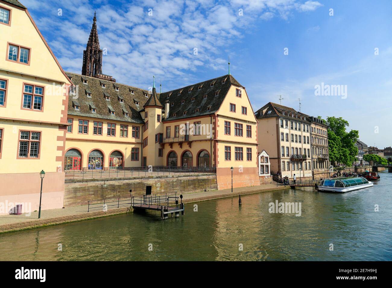 Strasbourg, vieille ville, Alsace Lorraine, France. Banque D'Images