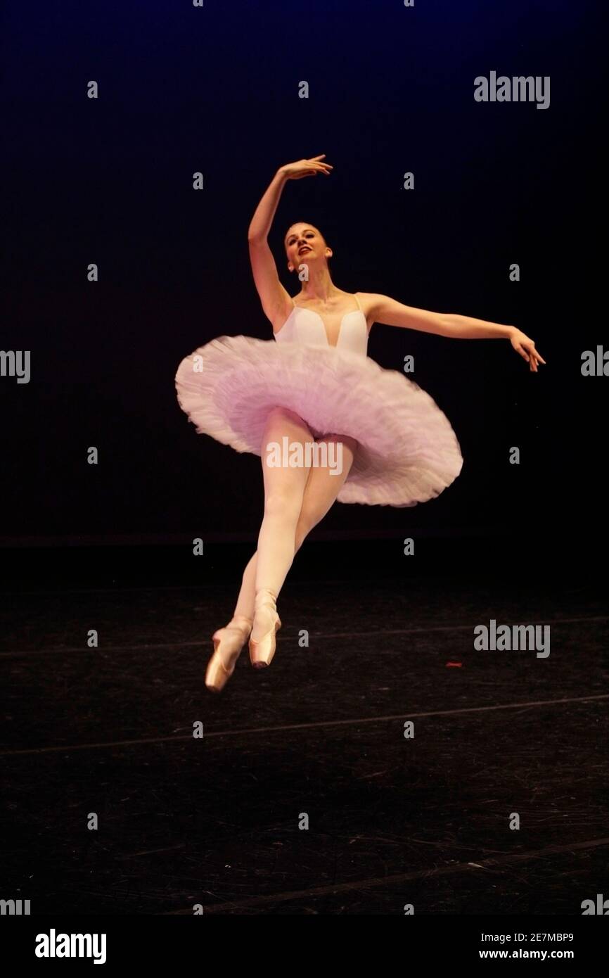 Rachael Thompson of Australia performs during the semi-finals of the Genee  International Ballet Competition in Singapore September 10, 2009. Aspiring  teenagers hoping to follow in the footsteps of illustrious dancers like  Margot