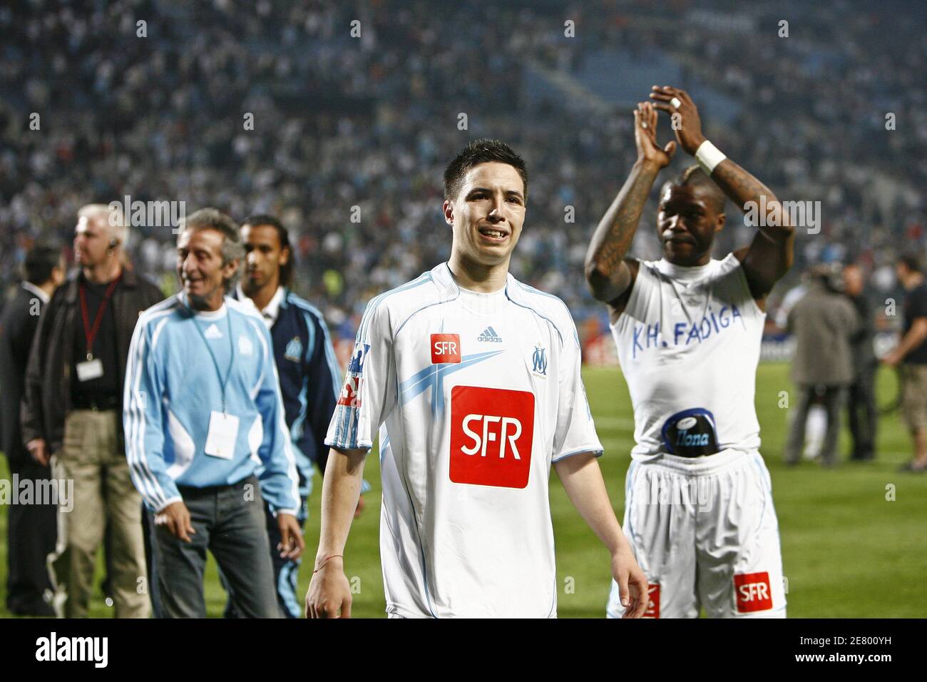 Maillot vintage 2007 / 2008 - Olympique de Marseille - Nasri