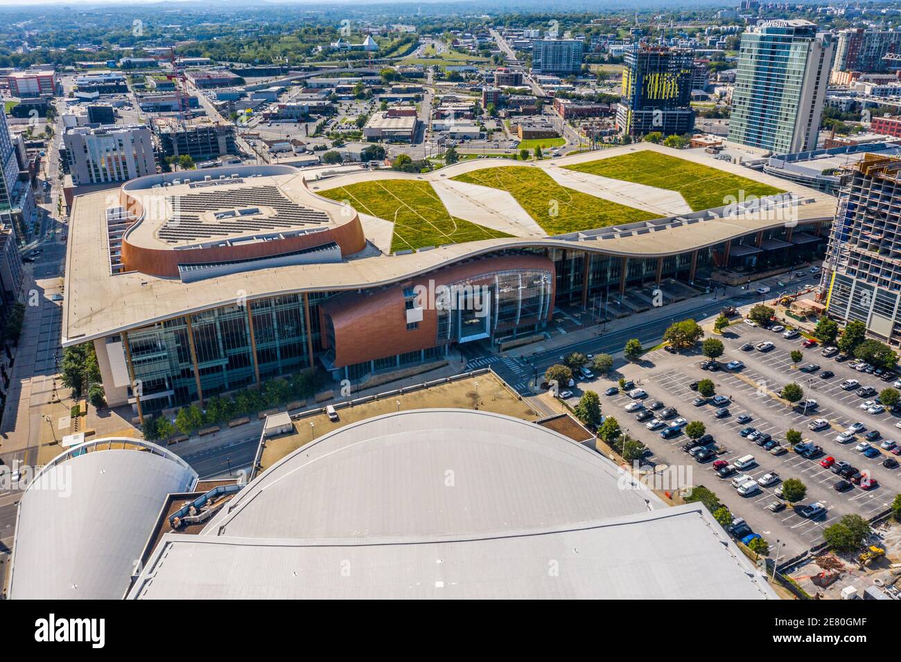 Nashville Music City Center, Nashville, Tennessee, États-Unis Banque D'Images