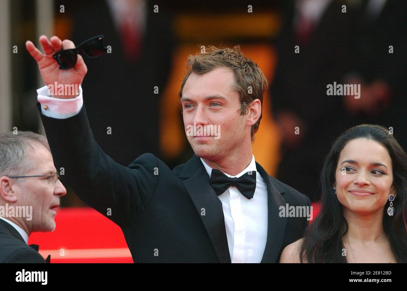 Jude Law et Norah Jones arrivent à la projection du film de Wong Kar Wai 'My Blueberry Nights' présenté en compétition et inaugurent le 60ème Festival international du film de Cannes, France, le 16 mai 2007. Photo de Hahn-Nebinger-Orban/ABACAPRESS.COM Banque D'Images