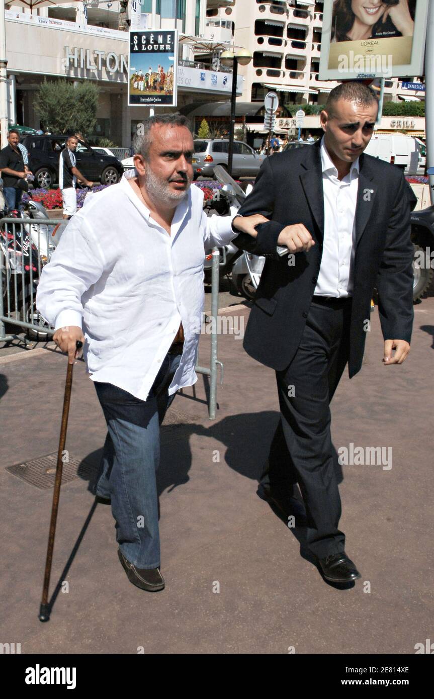 Dominique Farrugia fait le tour de la Croisette lors du 60ème Festival International du film à Cannes, France, le 17 mai 2007. Photo par ABACAPRESS.COM Banque D'Images
