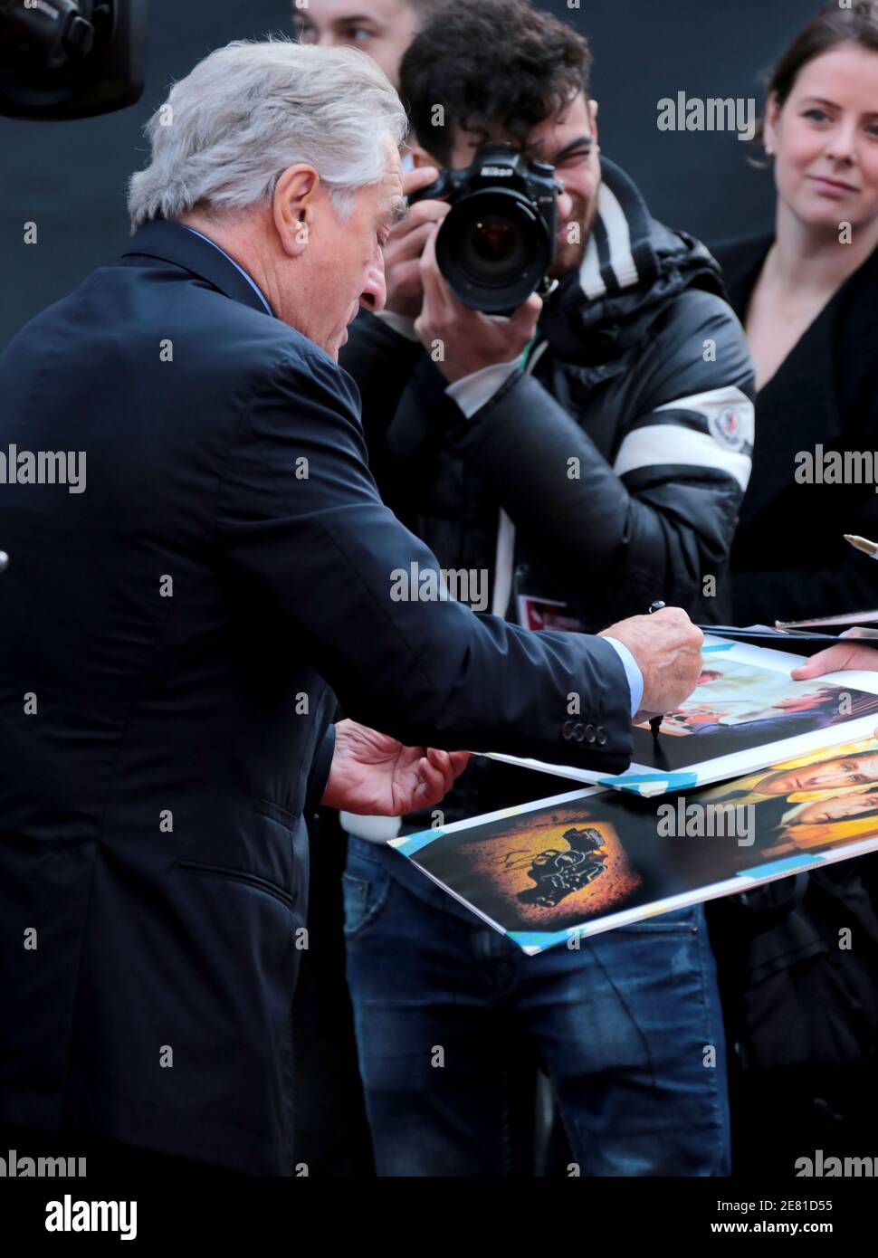 13 octobre 2019 - Londres, Angleterre, Royaume-Uni - BFI London film Festival 2019 - le gala de clôture d'Irishman photo shows: Robert de Niro Banque D'Images