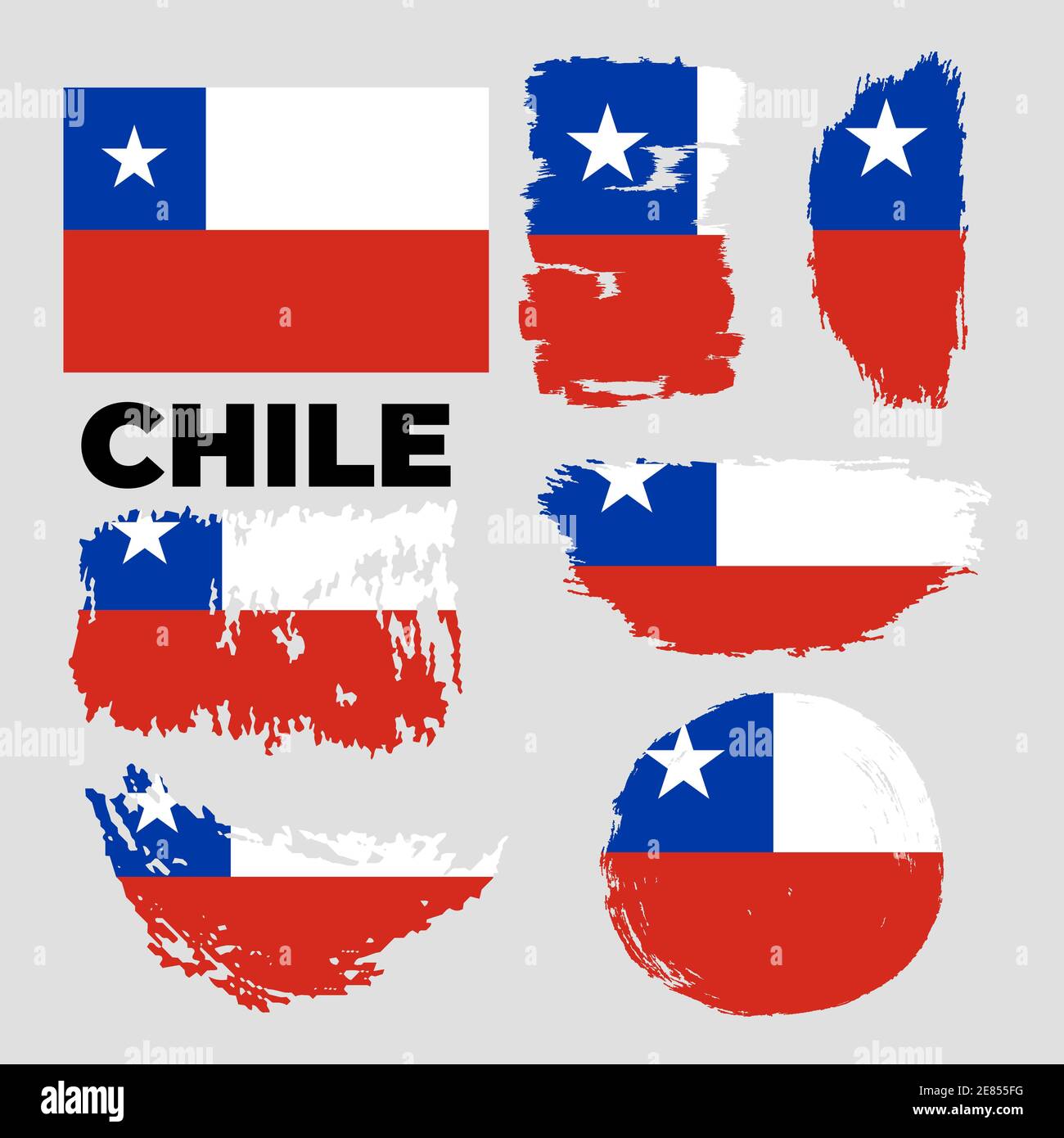 Bonne journée d'indépendance du Chili avec illustration vectorielle créative Illustration de Vecteur