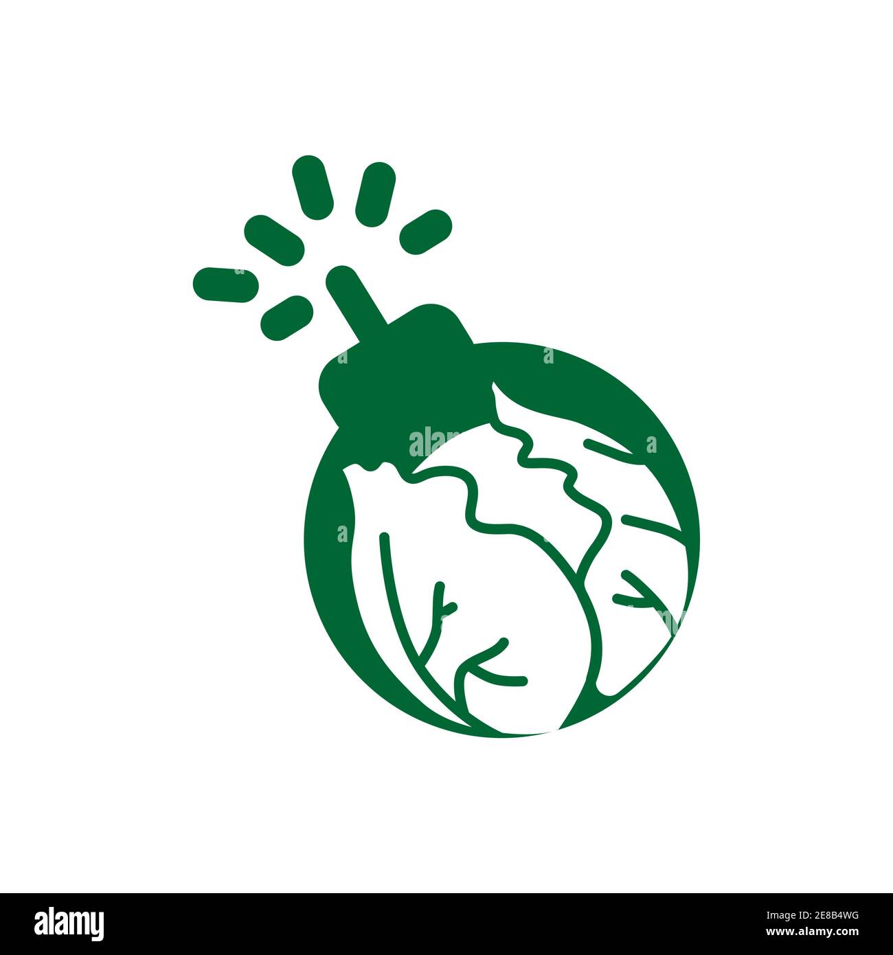 Ferme de céréales pour l'alimentation de la rampe l'agriculture et de l'icône logo Illustration de Vecteur