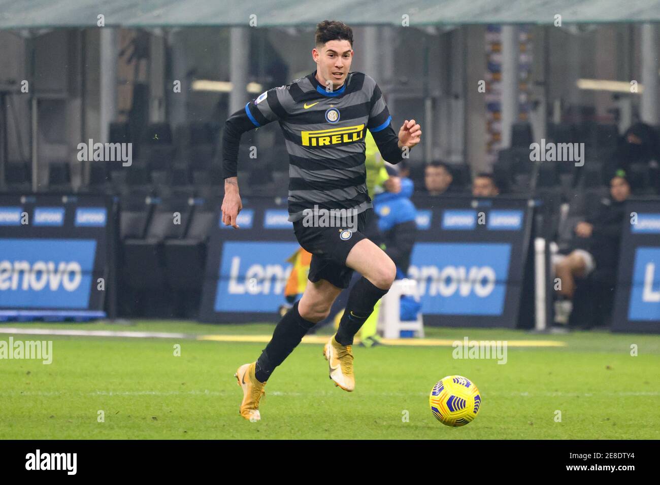 Alessandro Bastoni du FC Internazionale Milano pendant le championnat italien Série UN match de football entre FC Internaziona / LM Banque D'Images