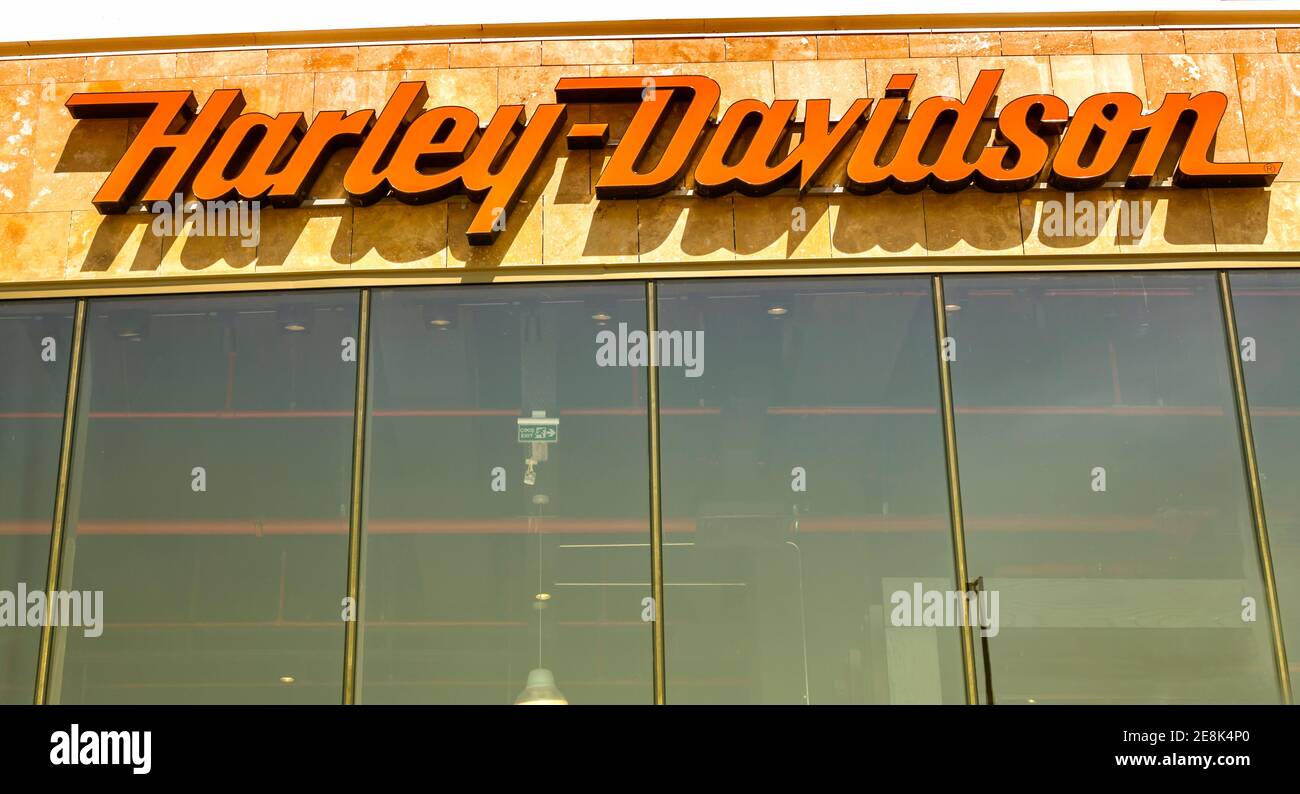 Harley davidson legendary motorcycle Banque de photographies et d ...