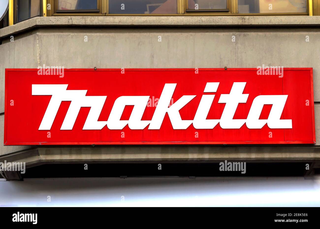 en benzin mister temperamentet Ankara, Turquie - magasin Makita, Makita est un fabricant japonais d'outils  électriques Photo Stock - Alamy