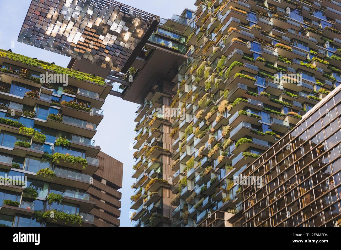 Sydney, Australie - janvier 12 2018 : One Central Park est un bâtiment double à usage mixte et écologique situé dans la banlieue de Sydney Chippend Banque D'Images