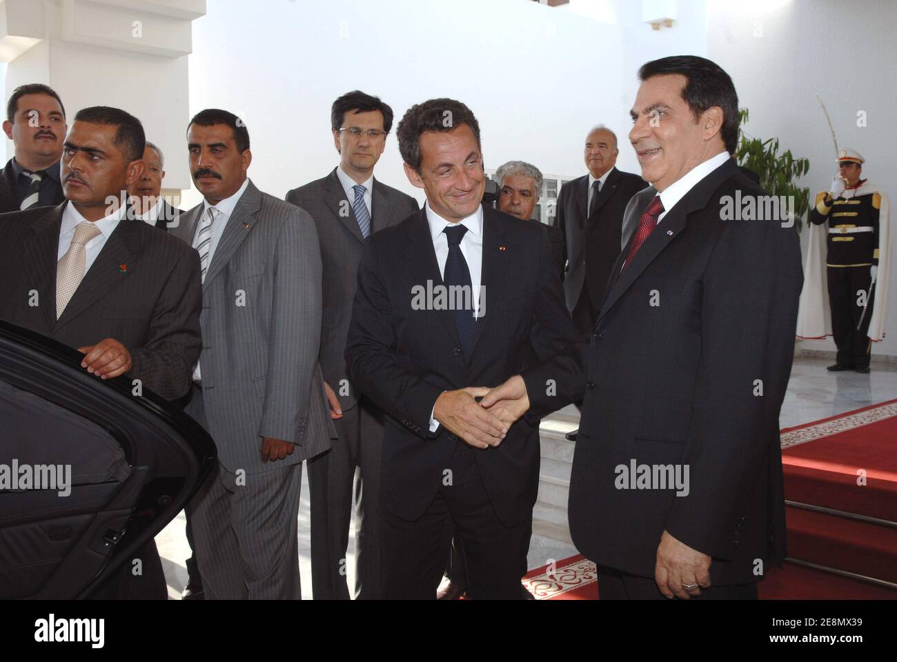 rencontre sarkozy ben ali