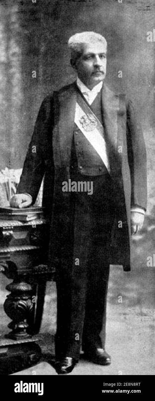 Pedro Montt Montt. Banque D'Images