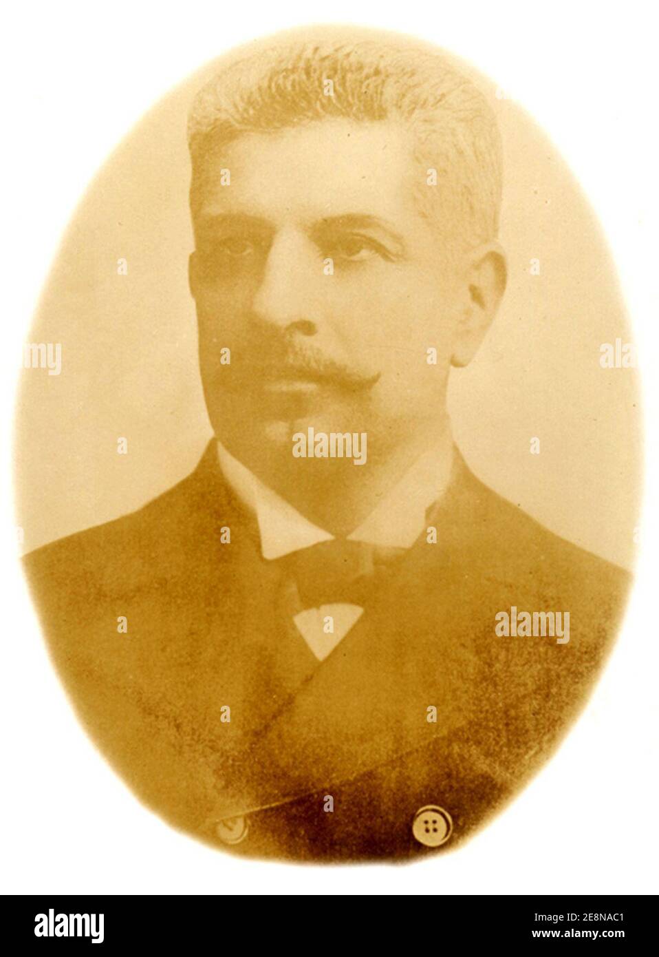 Pedro Montt sépia. Banque D'Images