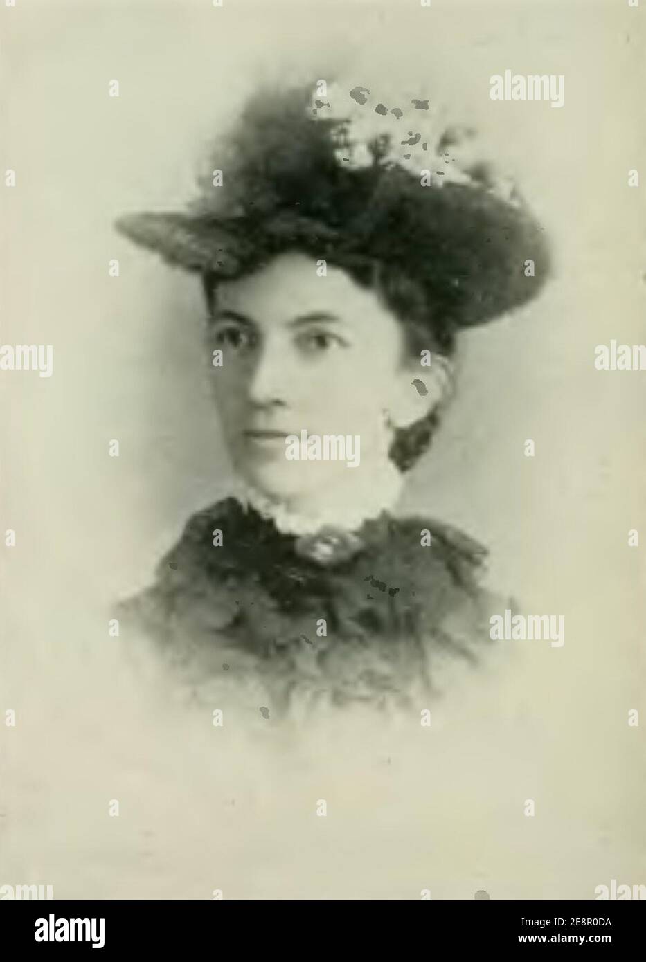 MILDRED E. NOWELL UNE femme du siècle (page 552 crop). Banque D'Images