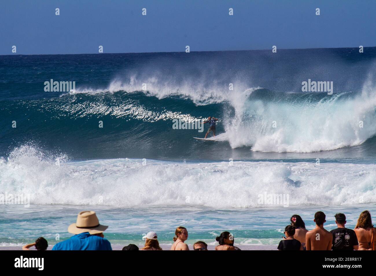 pipeline de surf Banque D'Images