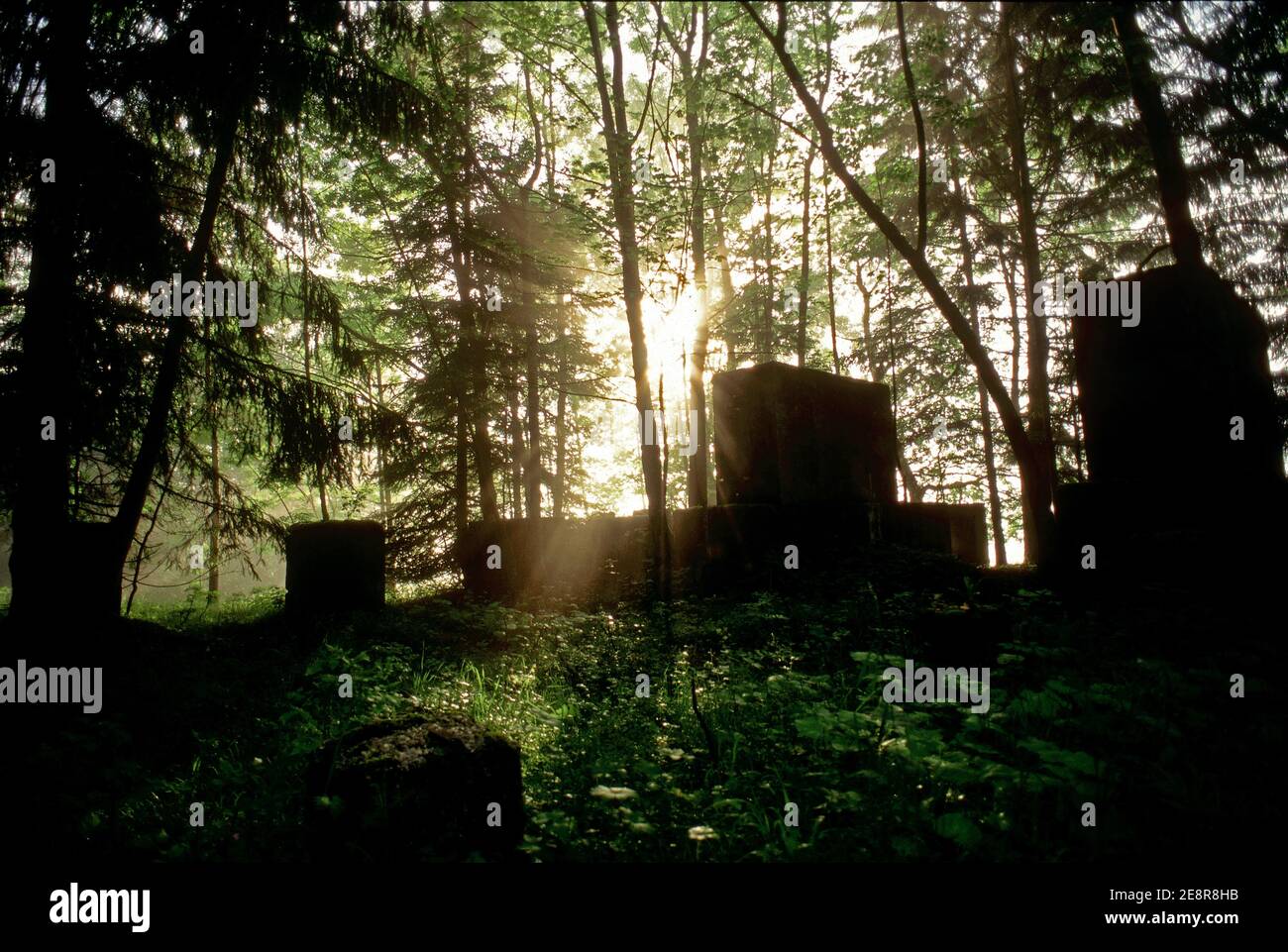 Allemagne/Berchtesgarden/Obersalzberg/la ruine du vieux cinéma. Banque D'Images