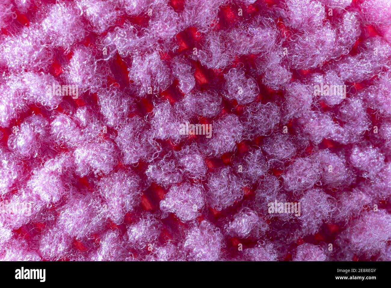 Texture de détail éponge, fond de macro texture éponge. Maillage métallique sur fond de surface éponge Banque D'Images