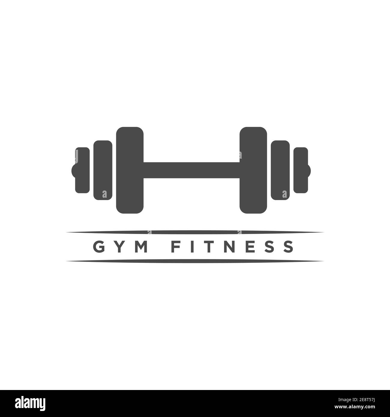 forme physique sport vecteur logo Illustration de Vecteur