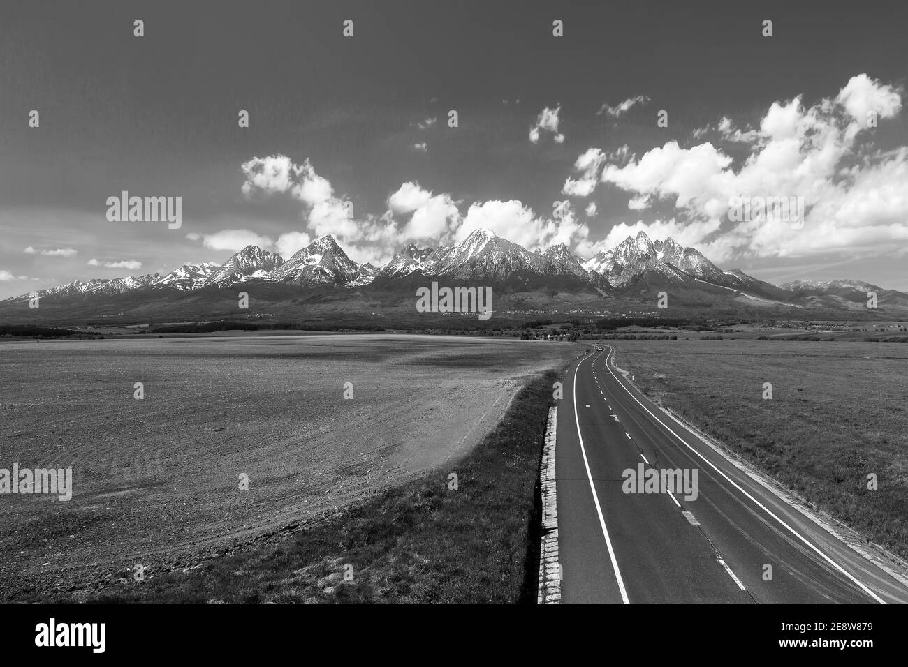 vesoke tatry, hautes tatras, slovaquie, aventure, agriculture, agronomie, incroyable, attraction, fond, belle, coloré, pays, destination, dra Banque D'Images