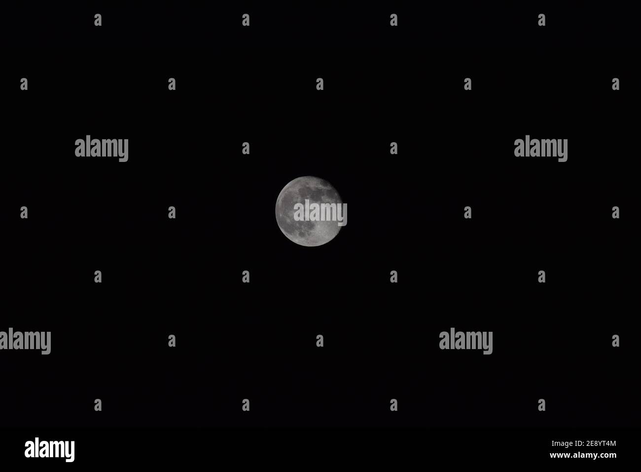 la nouvelle lune Banque D'Images