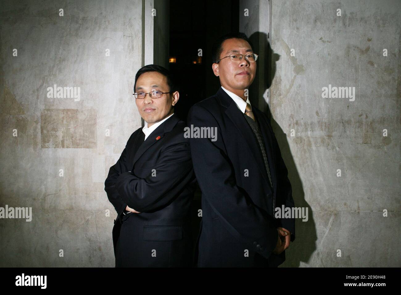 Les avocats chinois Li Jinsong et le Dr Teng Biao assistent à la 5ème ...