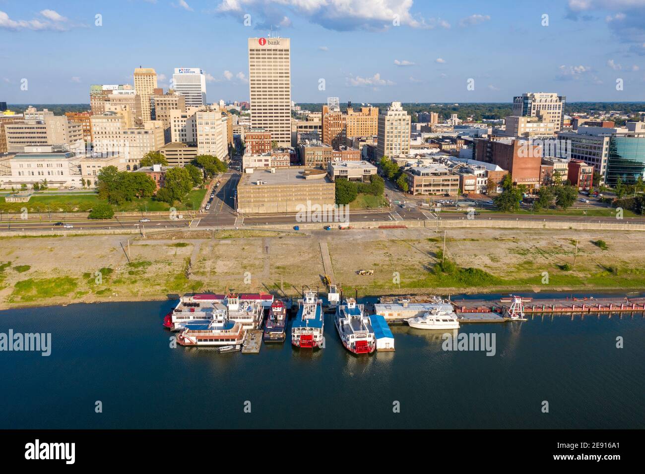 Memphis Riverboats, Memphis, Tennessee Banque D'Images
