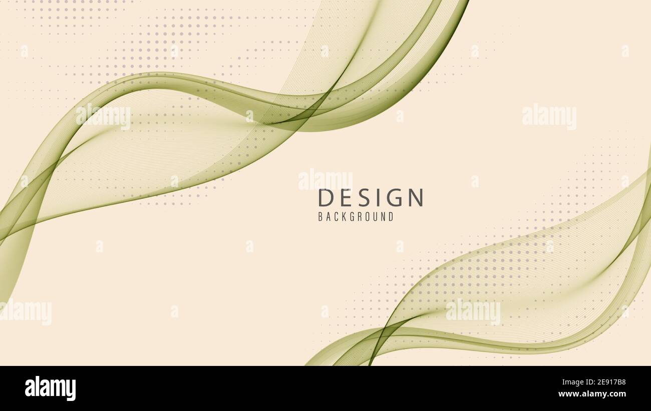 Abstrait bordure vague fond doux moderne futuriste cool disposition. Illustration vectorielle Illustration de Vecteur