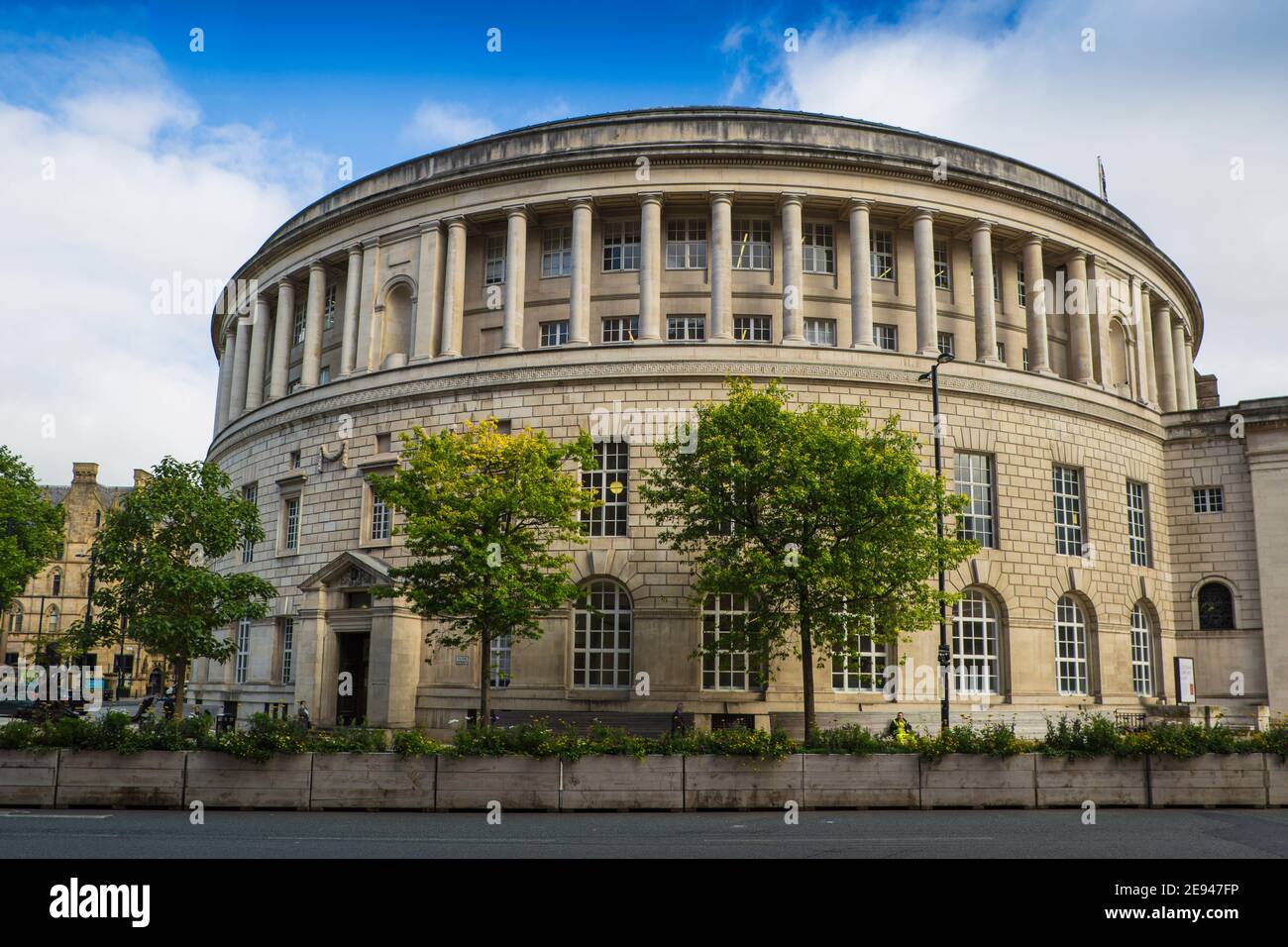 Royaume-Uni, Angleterre, Grand Manchester, Manchester, Bibliothèque centrale Banque D'Images