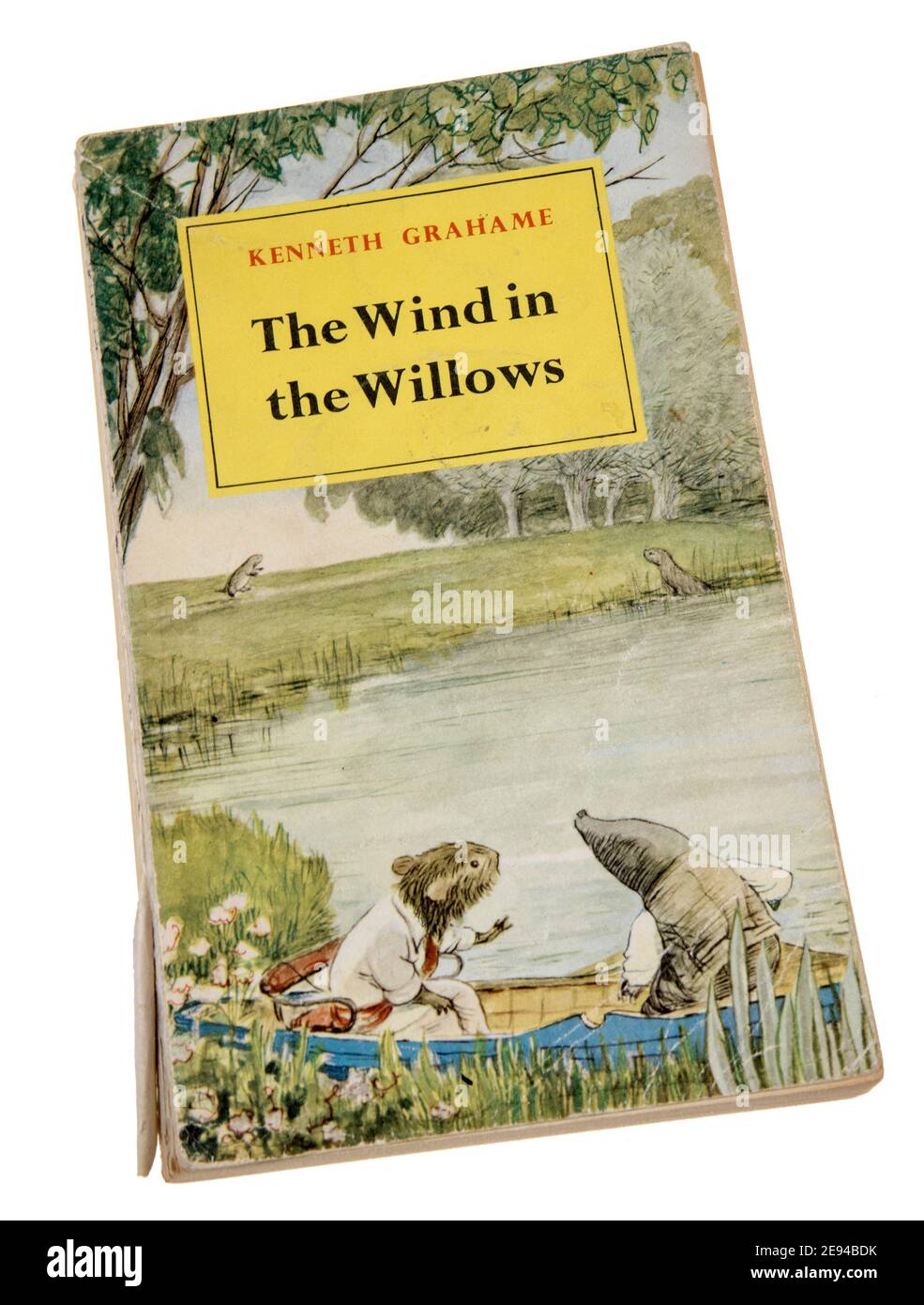 Le vent dans les Willows par Kenneth Graham d'abord publié en 1908 Banque D'Images