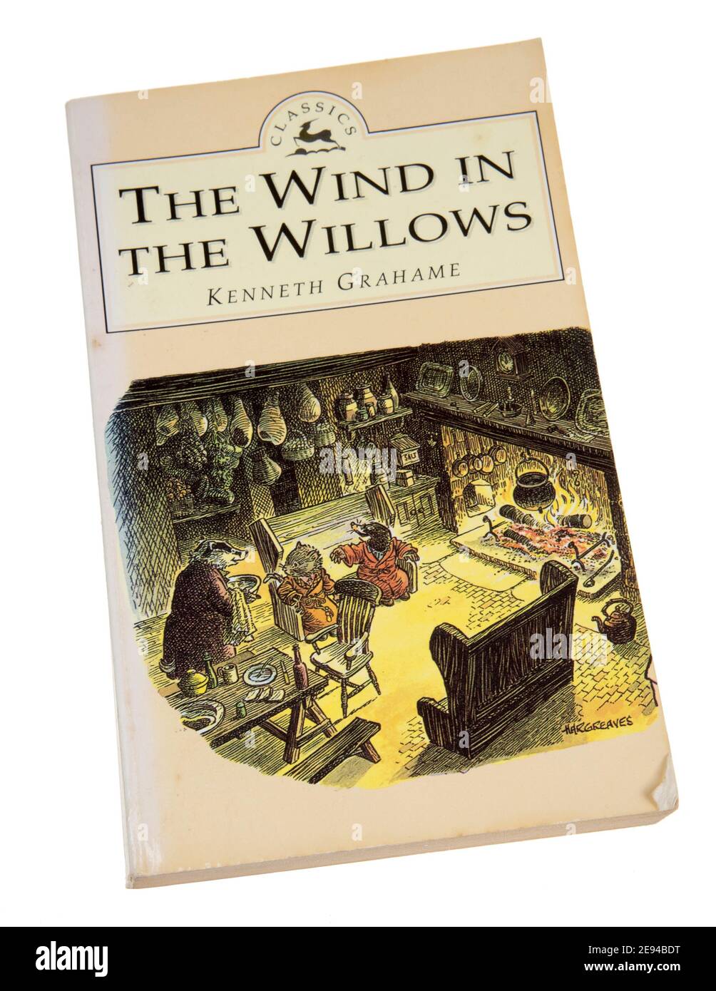 Le vent dans les Willows par Kenneth Graham d'abord publié en 1908 Banque D'Images