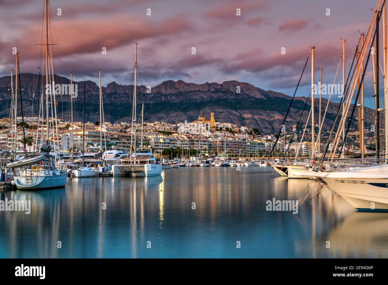 Altea, Costa Blanca, Communauté Valencienne, Espagne Banque D'Images