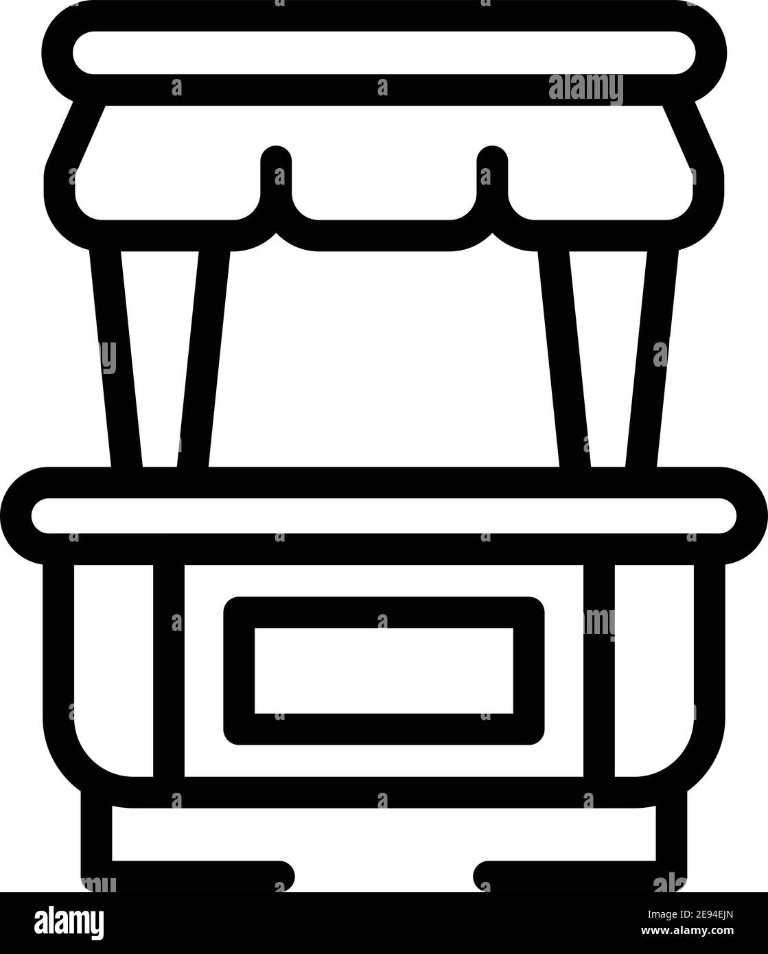 Icône Business Hot dog. Outline business hot dog vector icône pour la conception de Web isolée sur fond blanc Illustration de Vecteur
