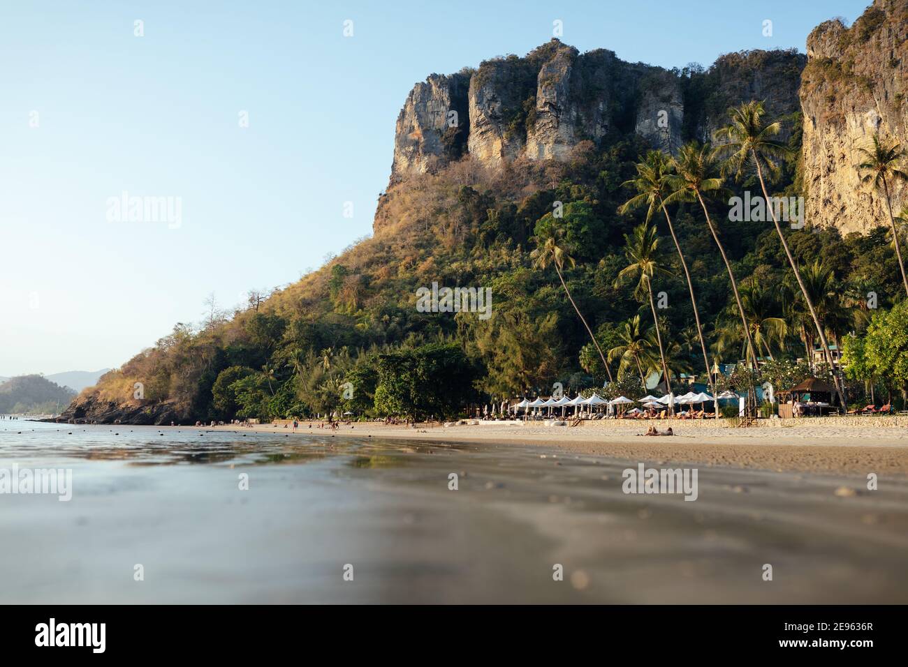 Luxueuse plage de Pai Plong près d'Ao Nang, Thaïlande Banque D'Images