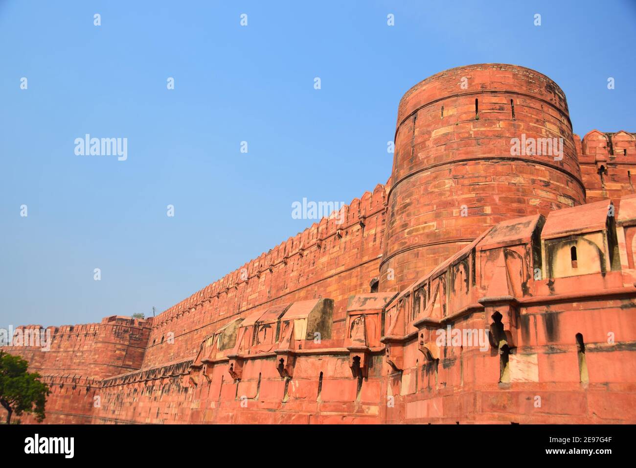 Fort d'Agra, Agra, Inde Banque D'Images