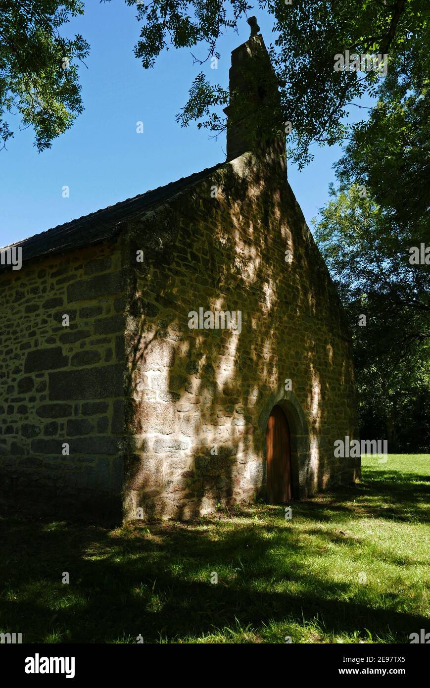 Chapelle notre-Dame de Tremoor, Riec-sur-Belon, Finistère, Bretagne, Bretagne, France, Europe Banque D'Images Chapelle notre-Dame de Tremoor, Riec-sur-Belon, Finistère, Bretagne, Bretagne, France, Europe Banque D'Images