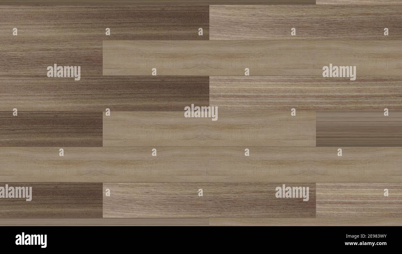 planchers de bois franc intérieurs et extérieurs. parquet en bois de teck brun en 3d. Banque D'Images