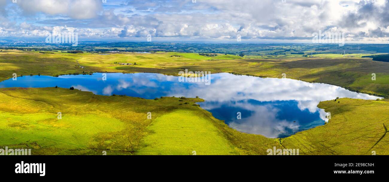 Parc éolien de Whitelees, Eaglesham Moor, Glasgow, Écosse, Royaume-Uni Banque D'Images