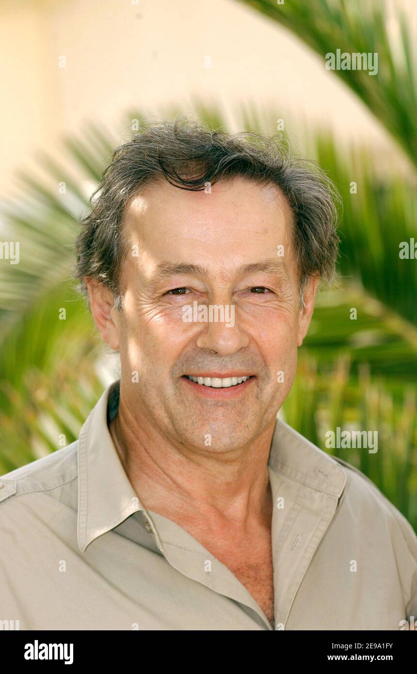 L'acteur français Gerard Klein pose lors du premier Festival international de télévision de Djerba, en Tunisie, le 28 avril 2006. Photo de Bruno Klein/ABACAPRESS.COM Banque D'Images