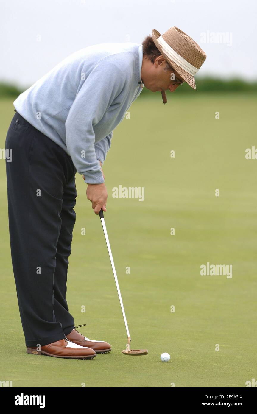 Andy Garcia participe au 8e tournoi annuel Michael Douglas Celebrity Golf au Trump National Golf Club, à Los Angeles, CA, USA, le 7 mai 2006. Photo de Lionel Hahn/ABACAPRESS.COM Banque D'Images