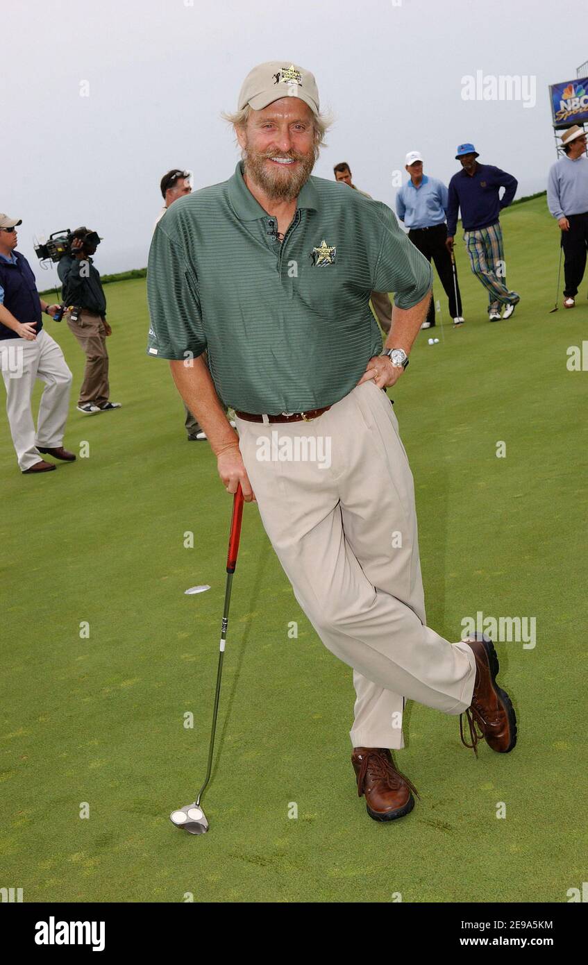 Michael Douglas participe au 8e tournoi annuel Michael Douglas Celebrity Golf au Trump National Golf Club, à Los Angeles, CA, États-Unis, le 7 mai 2006. Photo de Lionel Hahn/ABACAPRESS.COM Banque D'Images