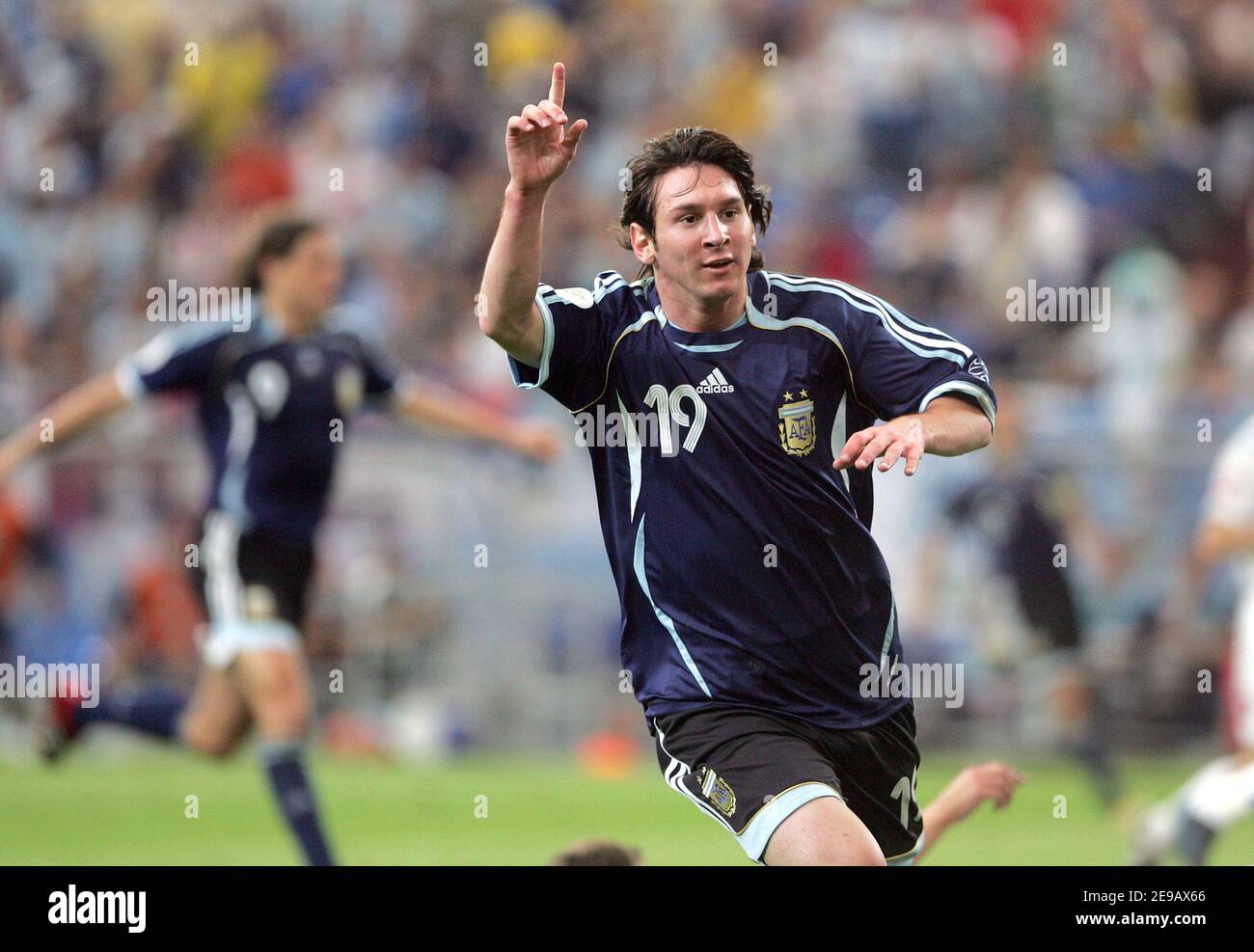 Carte à Jouer Lionel Messi Coupe Du Monde 2006 - Argentine - Carte Football Rare Collection