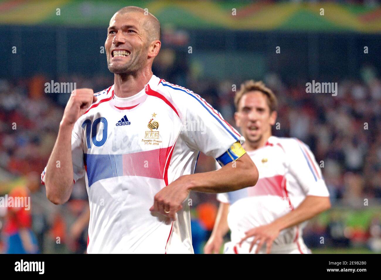 Maillot France FIFA World Cup Allemagne 2006 Finale Zinedine Zidane 10