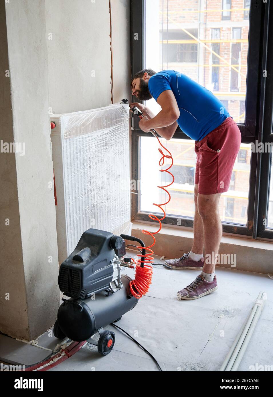 Tester les tuyaux de la maison Banque de photographies et d’images à