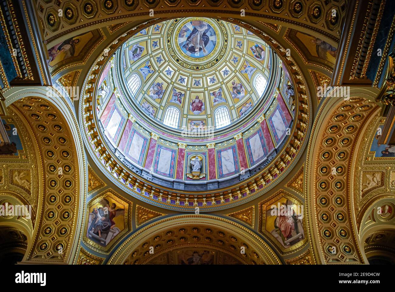 St Stephen's Basilica, Budapest, Hongrie Banque D'Images