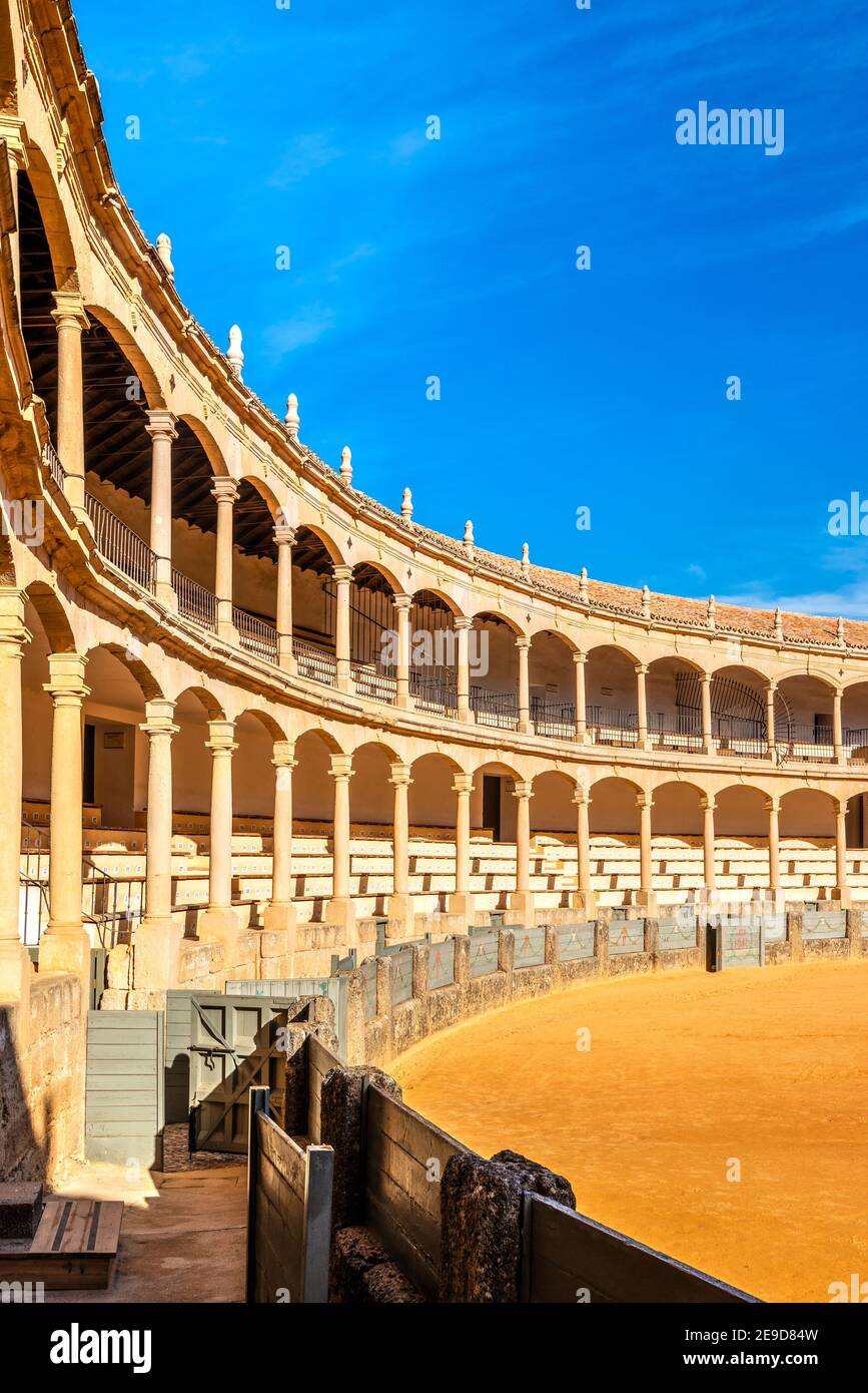 Plaza de Toros, Ronda, Andalousie, Espagne Banque D'Images