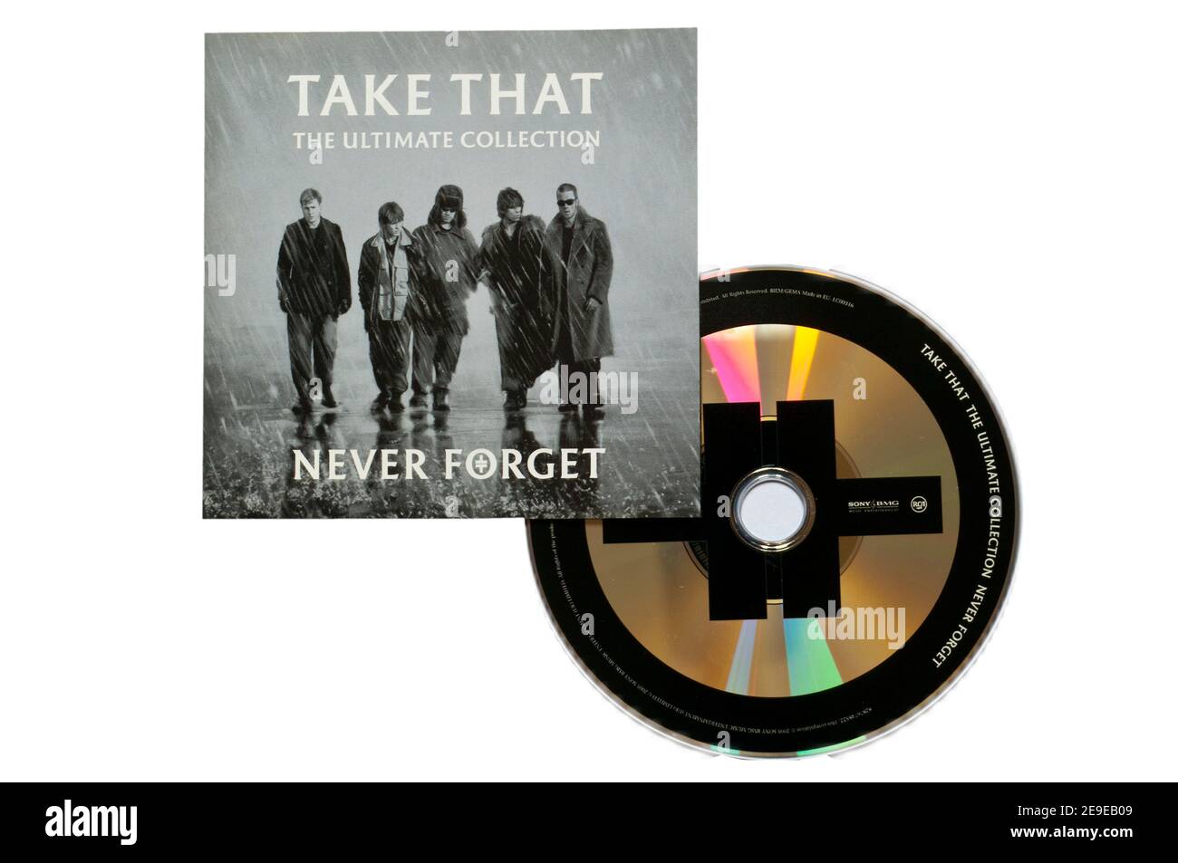 La collection Ultimate n'oublie jamais Music CD Compact Disque Banque D'Images