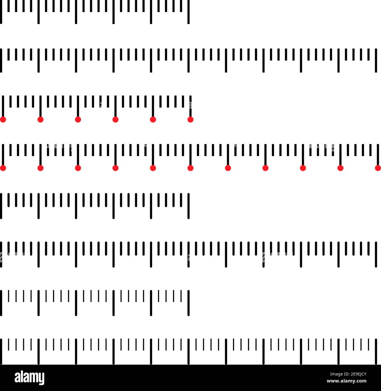 Symbole du compteur de l'échelle de mesure. Icône vectorielle affichée sur fond blanc Illustration de Vecteur