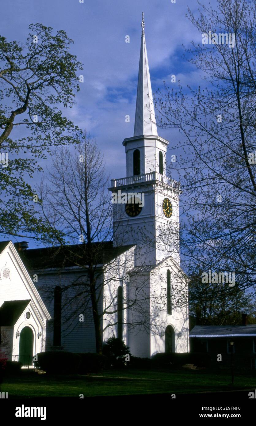Église de Cooperstown, New York Banque D'Images
