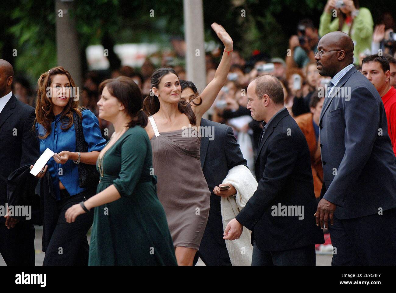 Demi Moore assiste à la première de son nouveau film, 'Bobby', au Festival international du film de Toronto, à Toronto, au Canada, le jeudi 14 septembre 2006. Photo par Olivier Douliery/ABACAPRESS.COM Banque D'Images